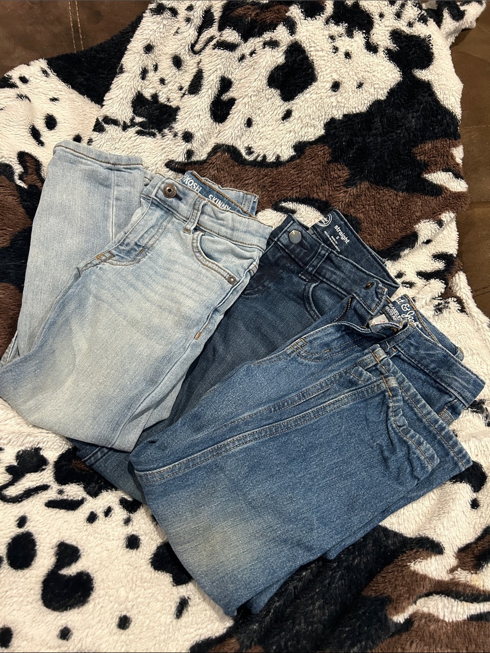 OshKosh B'gosh Kids Denim Jeans - Light, Medium & Dark Blue Washes